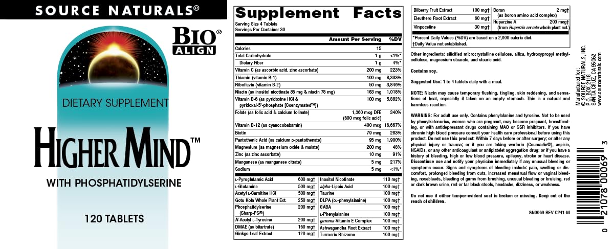 Source Naturals Higher Mind
