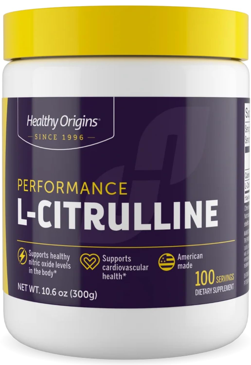 Healthy Origins L-Citrulline Powder 3000 mg - 300g