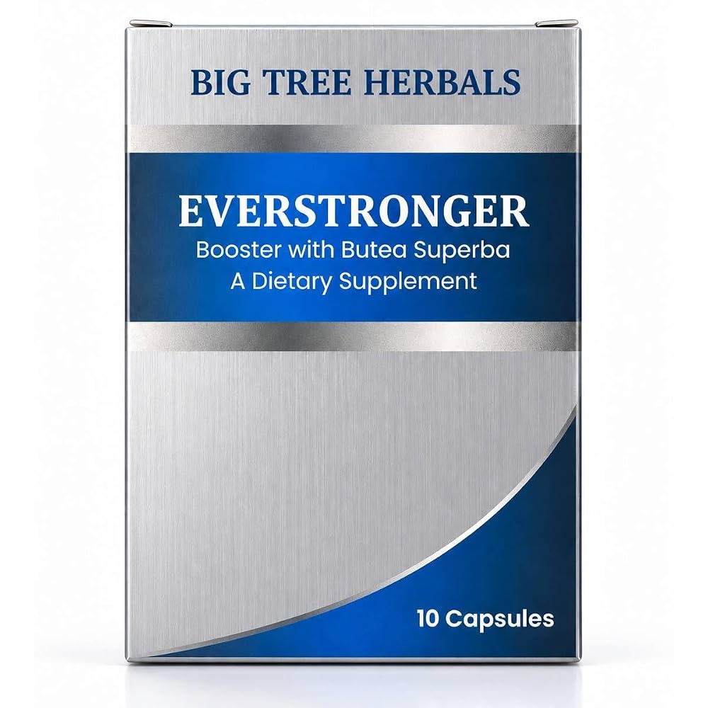 BIG TREE HERBALS Sports Nutrition Supplement with Tongkat Ali - 120 Capsules