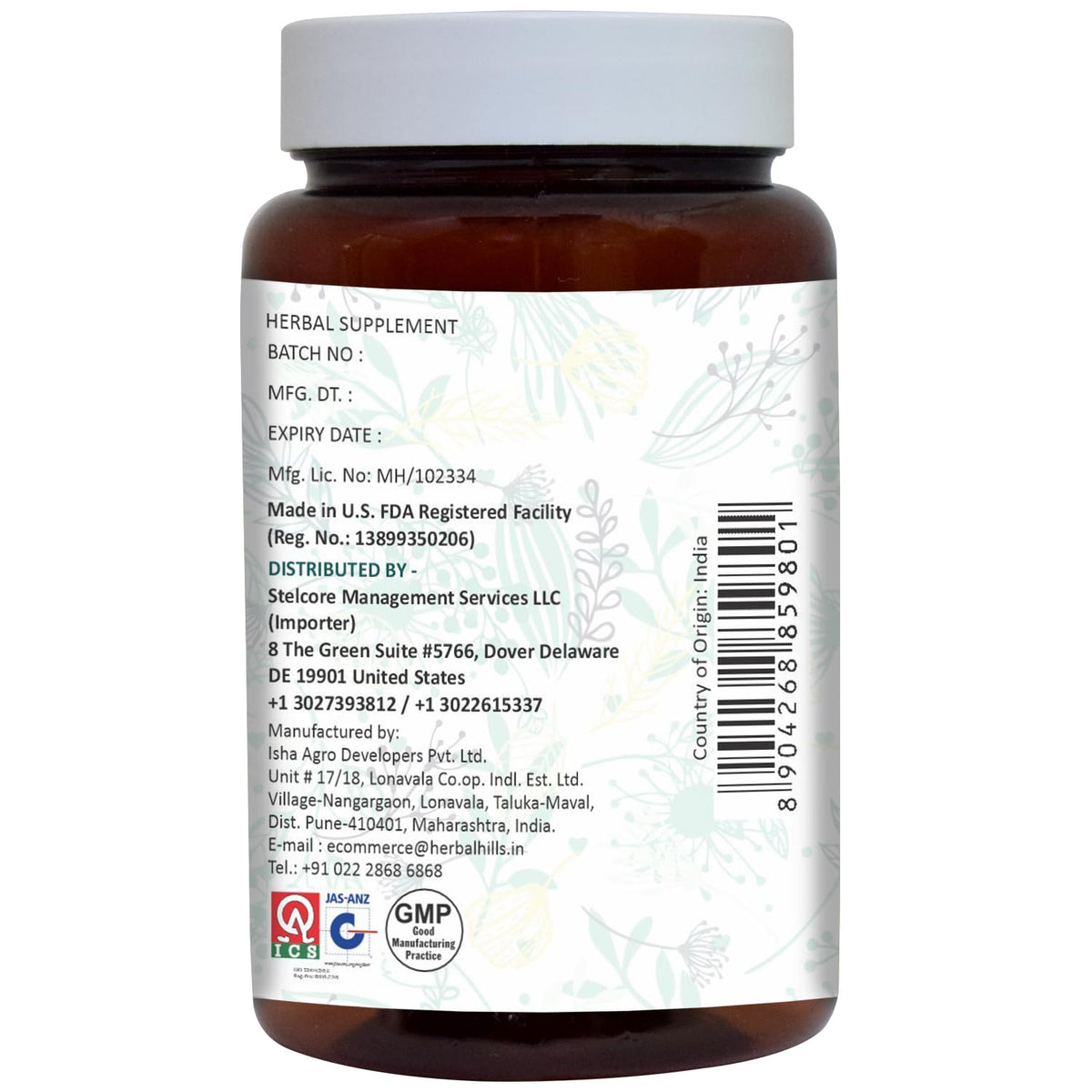 AYURFOREST Senna Leaf Capsules 500 mg - 120 Vegetarian Capsules - image 3