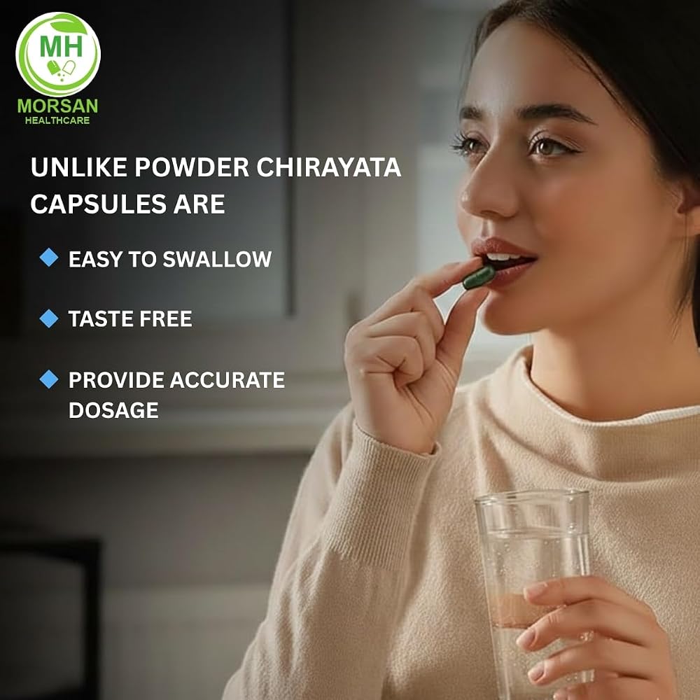 Morsan Healthcare Chirayata 500mg Swertia Chirata Extract - image 10