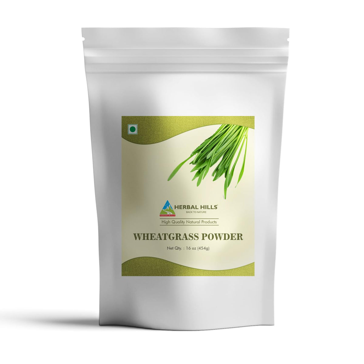 HERBAL HILLS Wheatgrass Powder - 16 oz