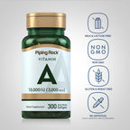 Piping Rock Vitamin A 10000 IU - 300 Softgels - image 3