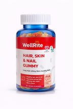 Wellrite Hair, Skin & Nail Gummy Vitamins - 60 Gummies