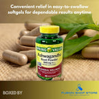 Fusion Shop Store Ashwagandha 500mg Root Powder - 60 Capsules - image 2