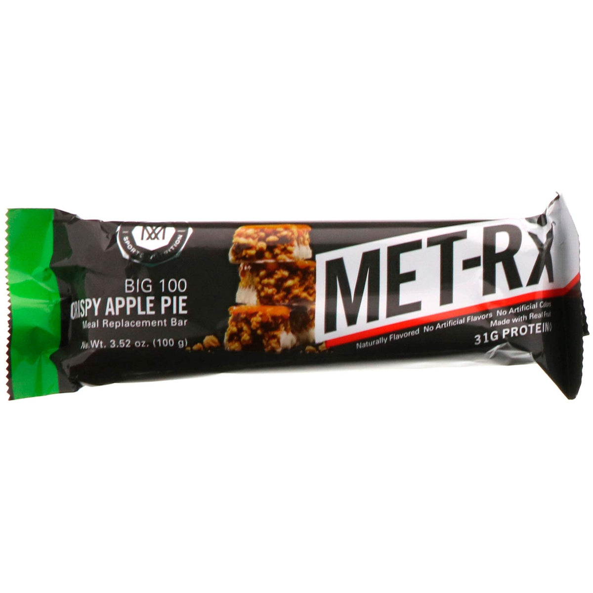 MET-Rx Big 100 Colossal Apple Pie Protein Bar - 9 Count - image 4