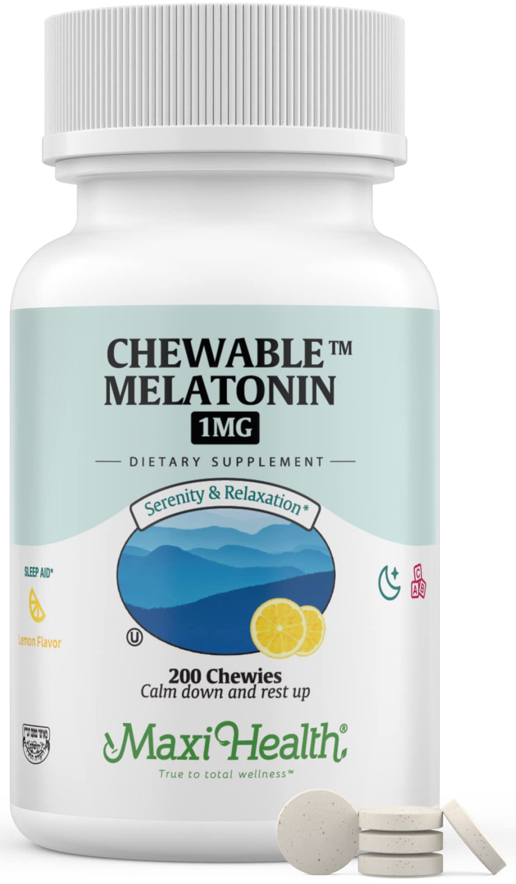 Maxi Health Chewable Melatonin