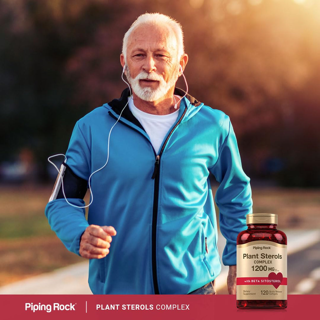 Piping Rock Plant Sterols Supplement 1200 mg - 120 Softgels - image 6