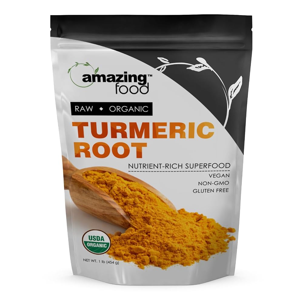 Amazing Nutrition Turmeric Root Powder Organic - 1 Pound