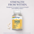 SOLARAY Capsule Calcium Citrate Bone Strength,Healthy Teeth 1000Mg