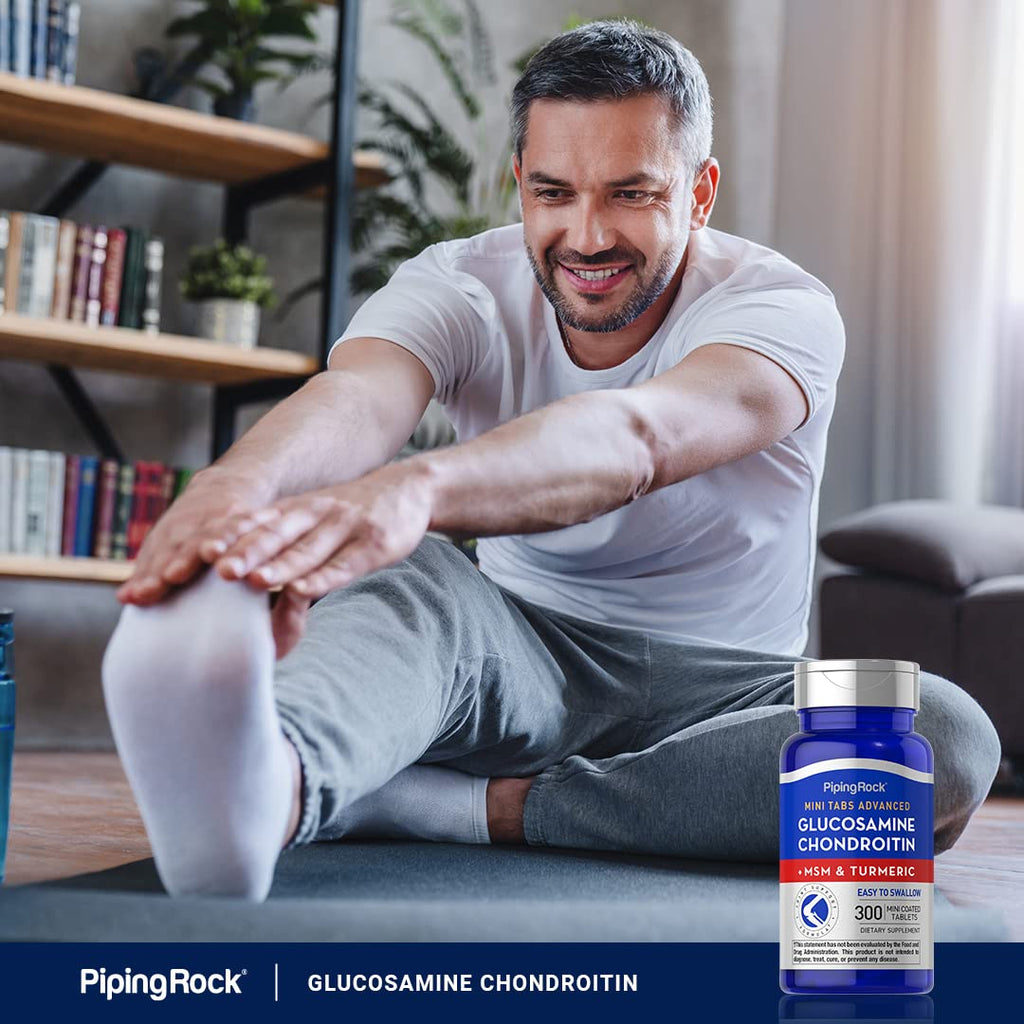Piping Rock Glucosamine Chondroitin MSM Turmeric - 300 Tablets - image 6