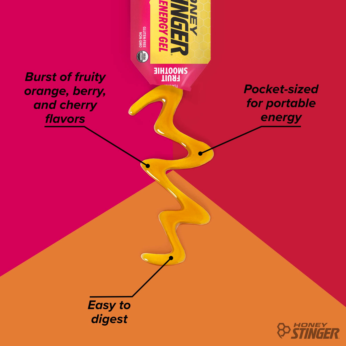 Honey Stinger Energy Gel Variety Pack - 10 Gels - image 4