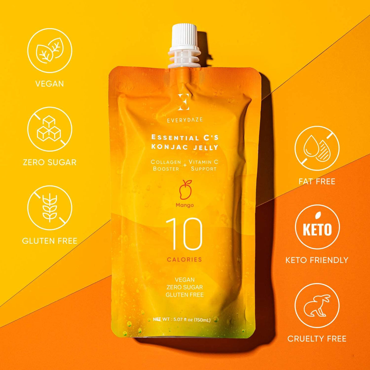 E EVERYDAZE EVERYDAZE Essential C’s Konjac Jelly