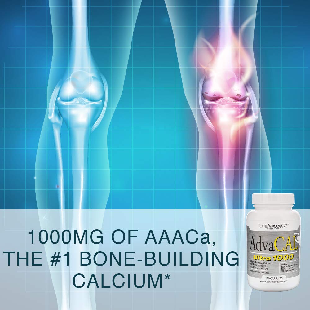Lane Labs AdvaCAL Ultra 1000 Bone Building Calcium - 120 Capsules - image 5