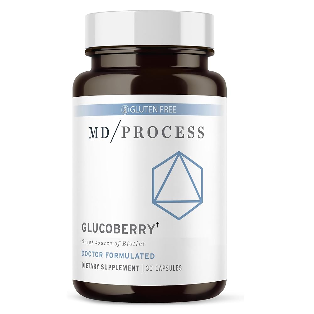 MD Process GlucoBerry Maqui Berry Extract with Chromium Picolinate