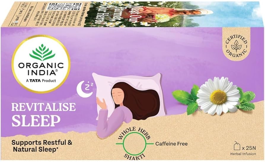 Organic India Tulsi Sleep Tea Organic - 18 Count - image 2