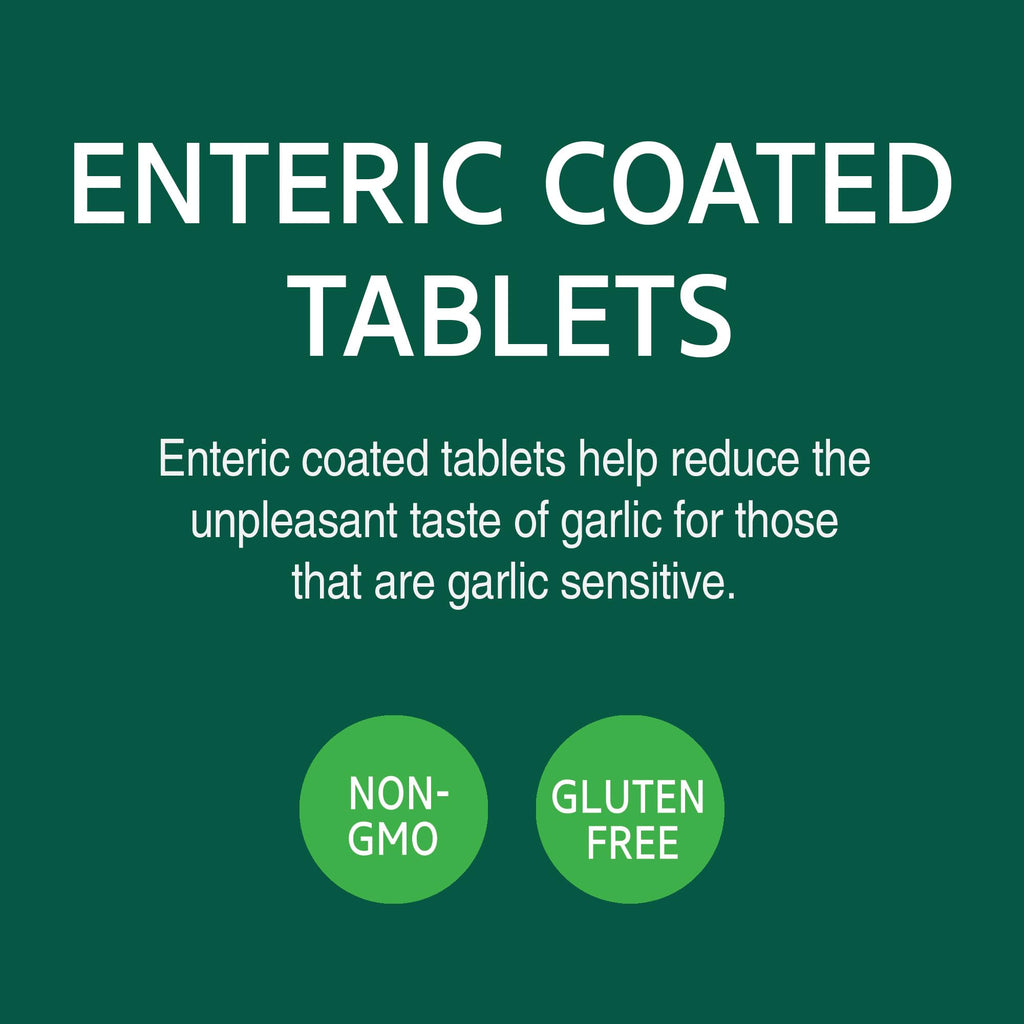 21st Century Garlic Extract Tablets Enteric Coated - 60 Count - image 6