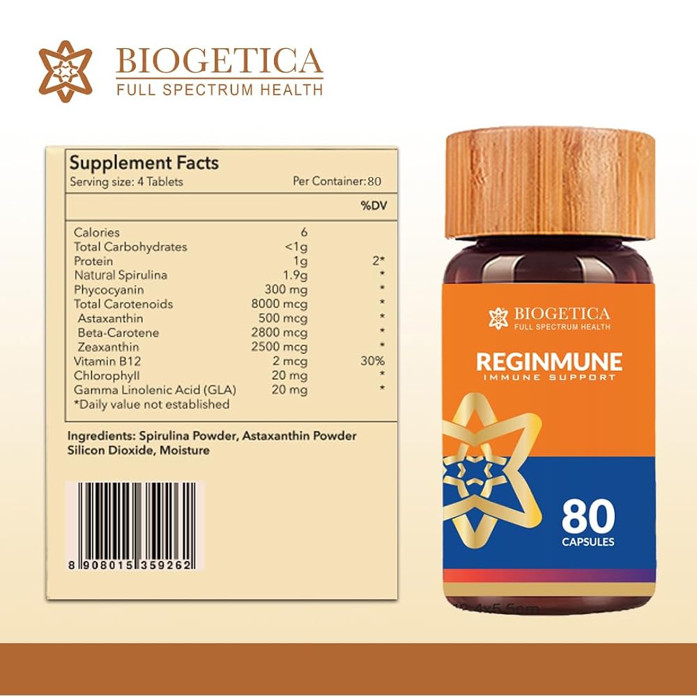 Biogetica Reginmune Vegan Diet Capsules with Zinc Echinacea - 240 Count - image 8