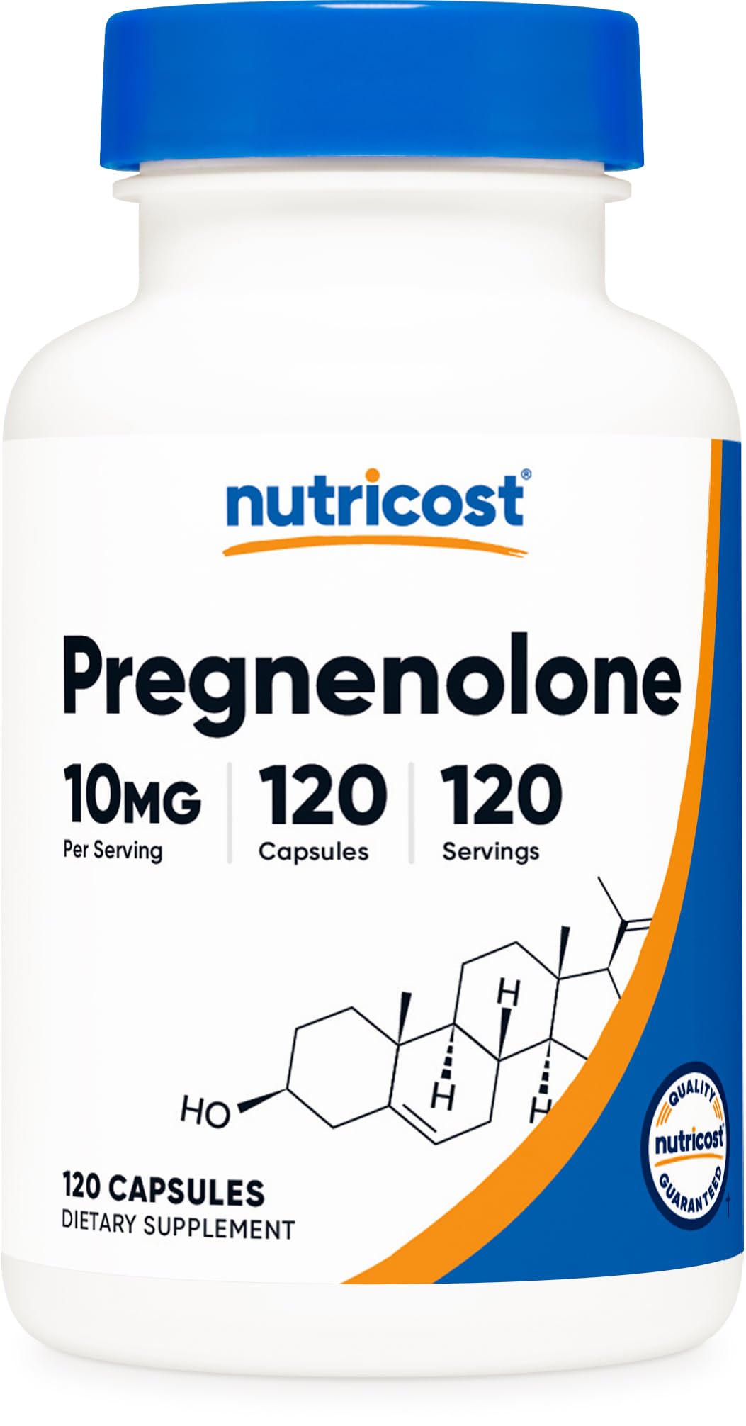 Nutricost Pregnenolone 10mg - 120 Capsules