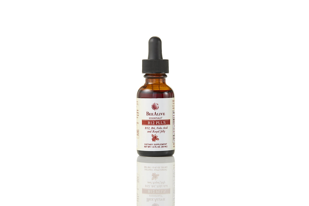 BeeAlive B-12 Plus with B6, Folic Acid & Royal Jelly - 1 Fl Oz
