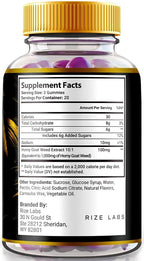 rize labs Truman Gummies for Men Energy Support - 120 Gummies - image 2