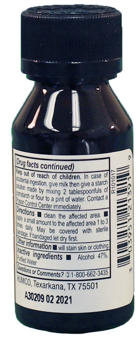 Humco Iodine Tincture Mild 2% USP - 1 Fl Oz - image 2