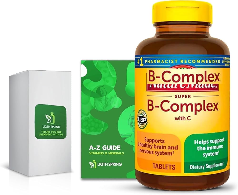 LightSpring Super B-Complex with Vitamin C - 460 Tablets