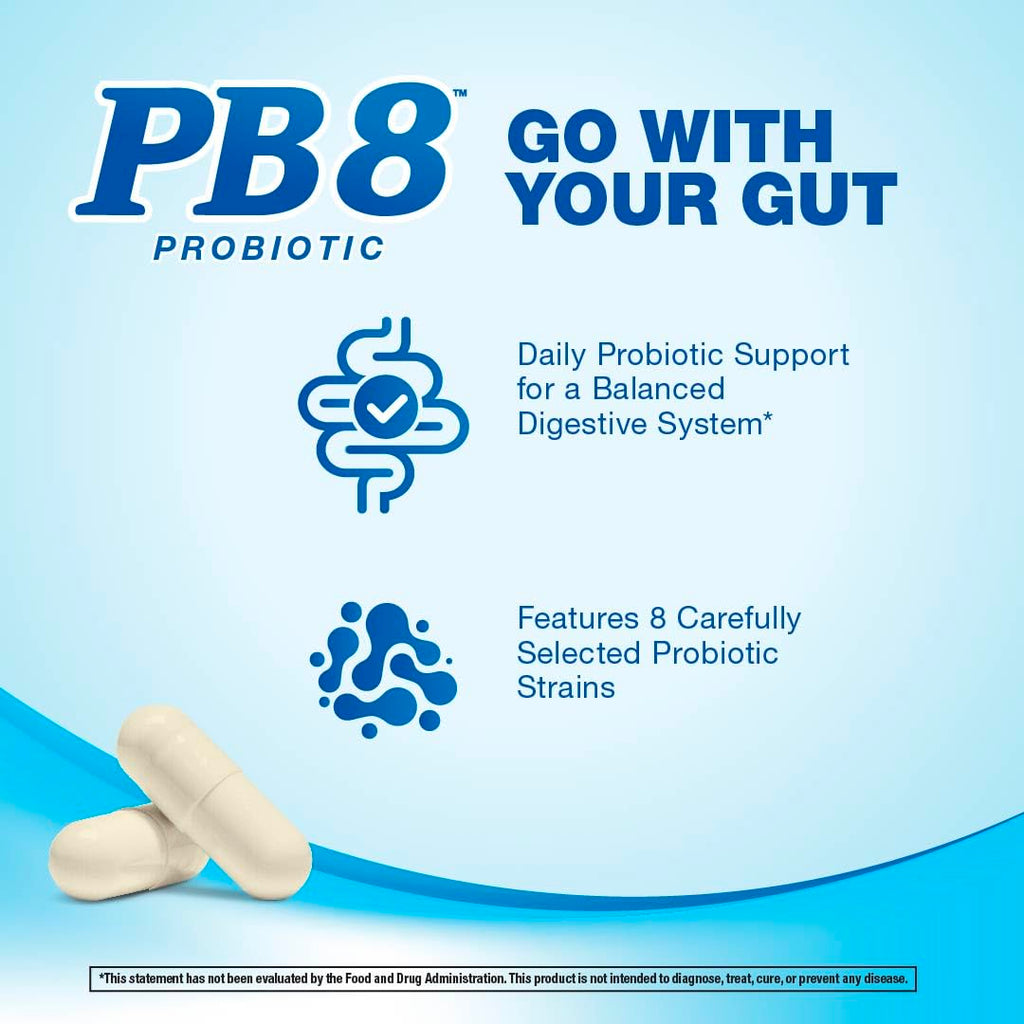 PB8 Probiotic 14 Billion CFU 8 Strains - 60 Capsules - image 4