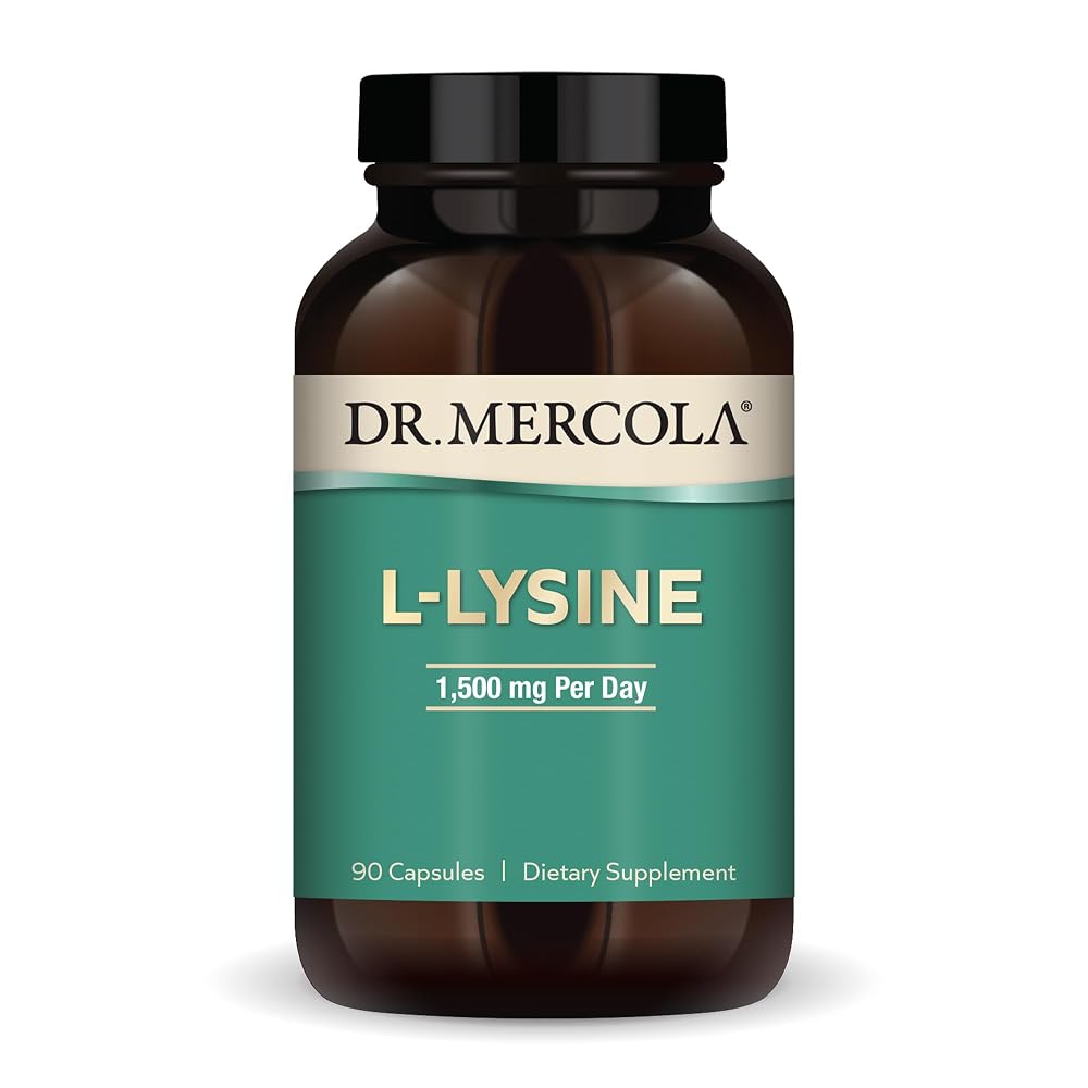 Dr. Mercola L-Lysine 1,500 mg - 90 Capsules