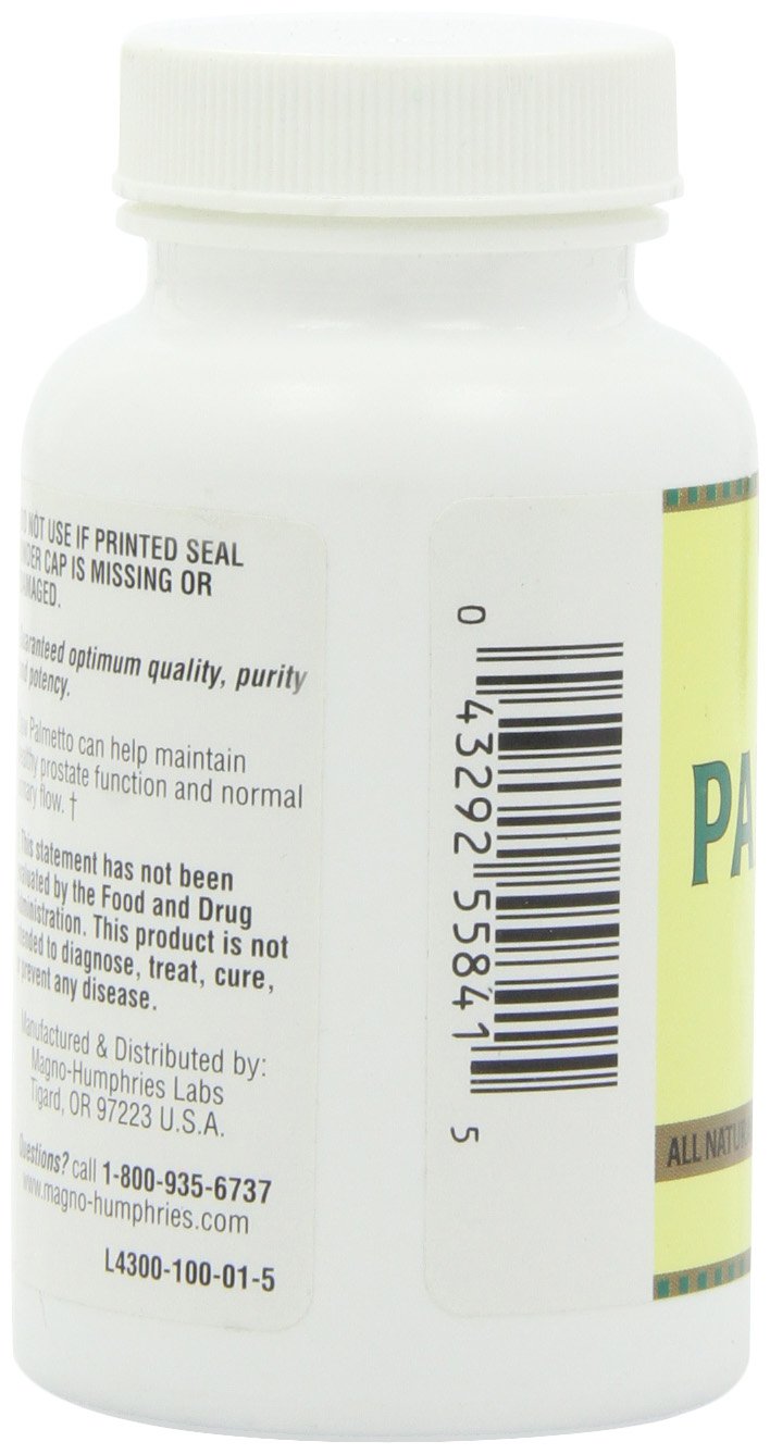 Optimum Saw Palmetto 500 mg Capsules - 100 Count - image 5