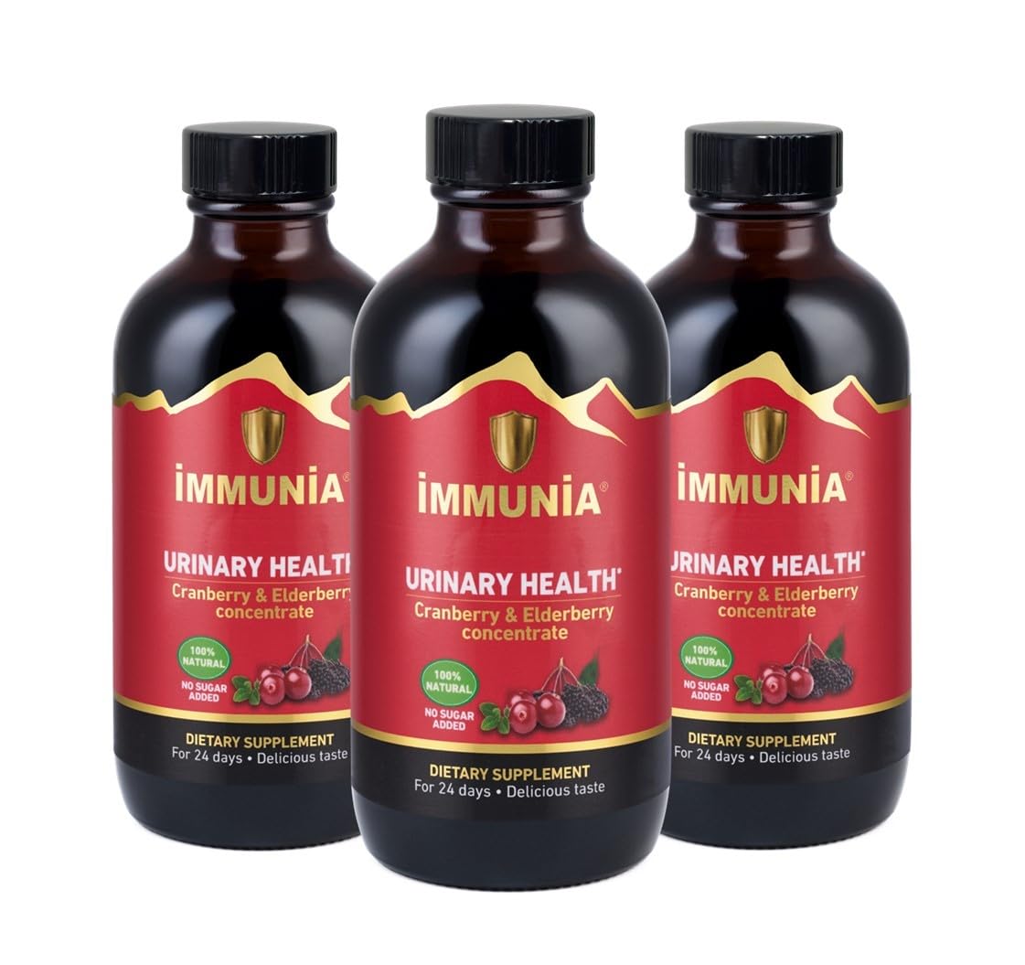Immunia Cranberry & Elderberry Concentrate - 3-Pack