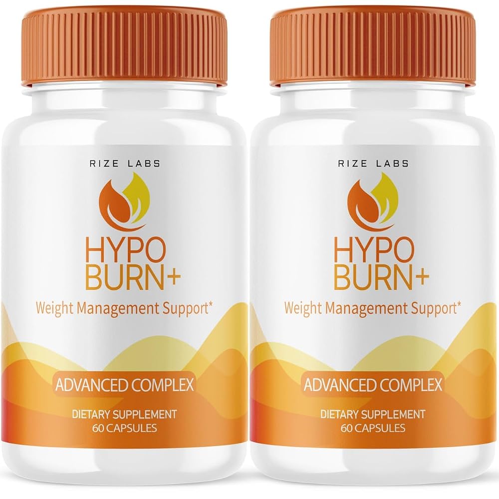 Rize Labs HypoBurn+ Metabolism Booster Weight Loss - 120 Capsules