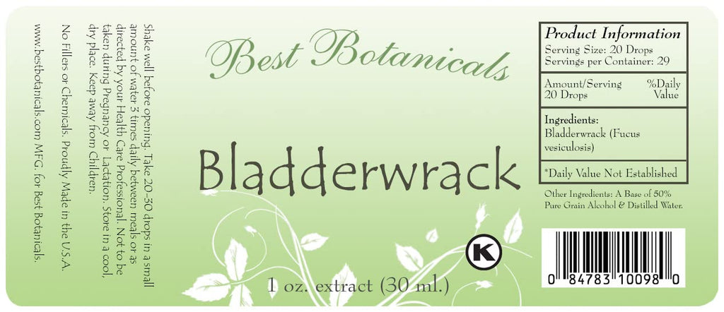 Best Botanicals Bladderwrack Extract Drops - 1 fl oz - image 2