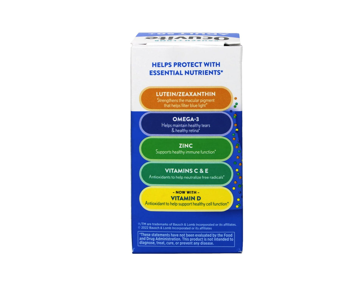 Ocuvite Adult 50+ Eye Vitamin with Lutein & Omega-3 - 150 Softgels - image 4