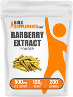 BulkSupplements Barberry Extract Powder - 100g