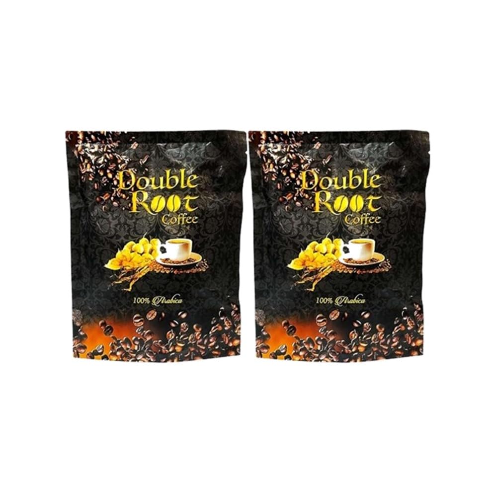 Double Root Arabica Instant Coffee Energy Support - 2 Packs