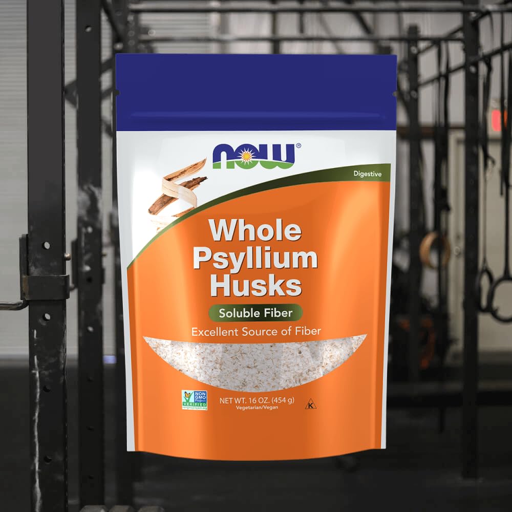 Now Foods Psyllium Husk Whole Fiber - 48 oz (Pack of 3) - image 2