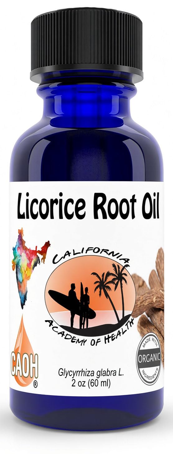 California Academy of Health Organic Licorice Root Oil - 60 ml