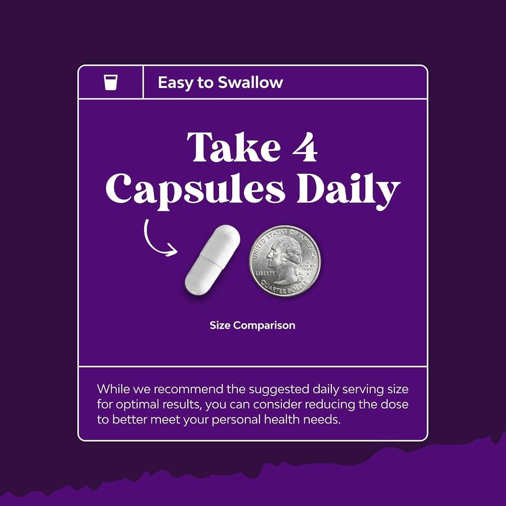 Natures Craft High Absorption Magnesium Glycinate Capsules - 500mg