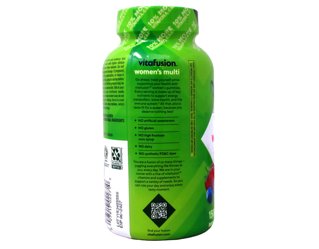 Vitafusion Women's Daily Gummy Multivitamin - 150 Gummies - image 4