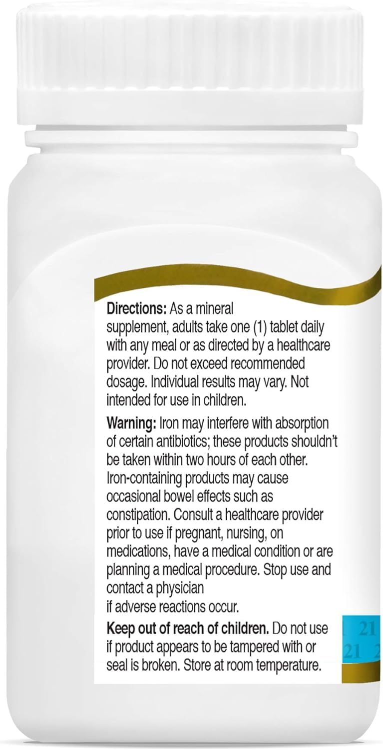 21st Century Slow Release Iron Tablets - 120 Tablets (Pack of 2) - image 5