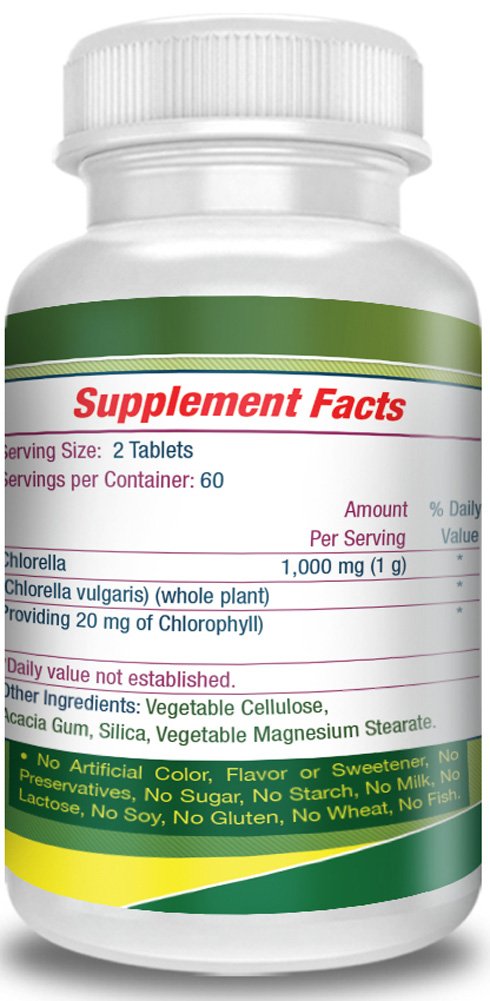 Nutrisalud Products Chlorophyll Tablets - 240 Count - image 4