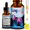 LUNG CLEAR PRO: Natural Respiratory Drops Blend with Mullein