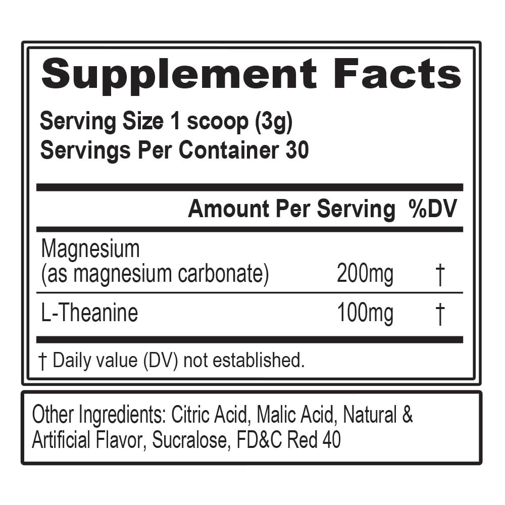 Evlution Magnesium + L-Theanine Powder for Relaxation - 30 Servings - image 4