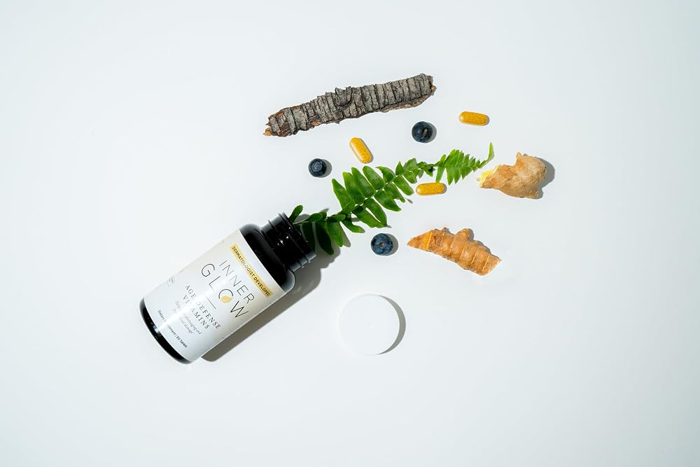 Inner Glow Age Defense Vitamins Antioxidant Skin Support - 60 Capsules - image 4