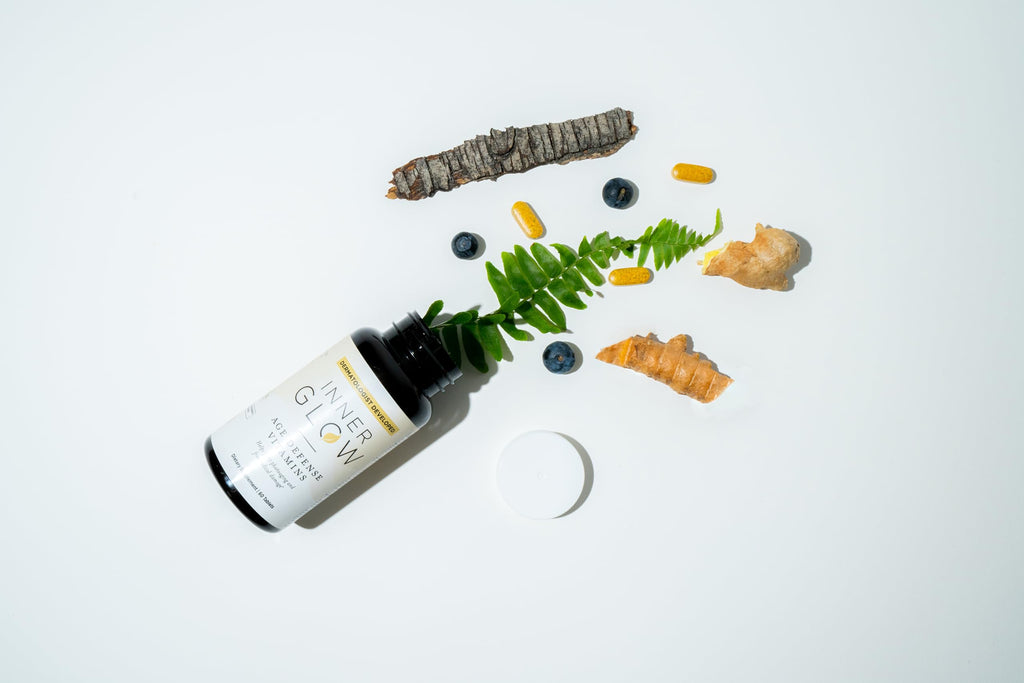 Inner Glow Age Defense Vitamins Antioxidant Skin Support - 60 Capsules - image 4