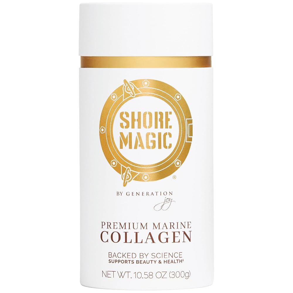 Shore Magic Premium Marine Collagen Powder, Unflavored - 30 Servings