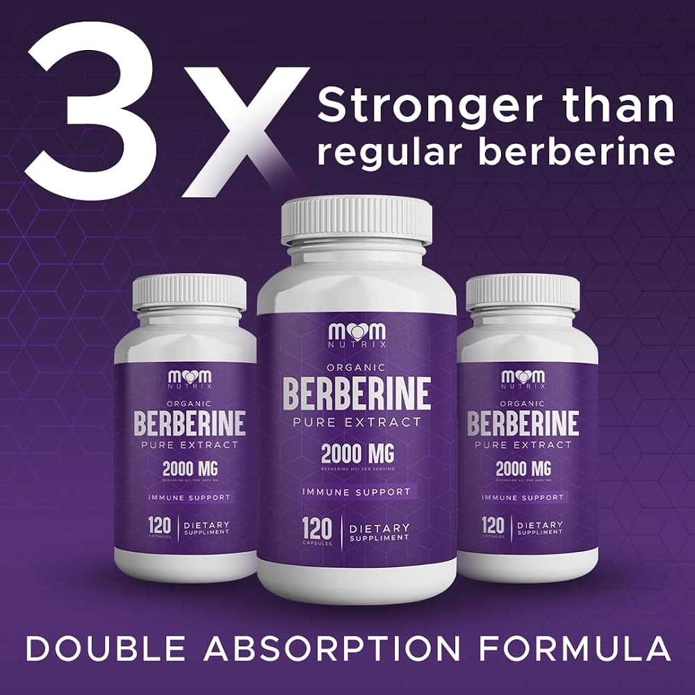 THE MONK Organic Berberine Extract 2000mg - 120 Capsules - image 2