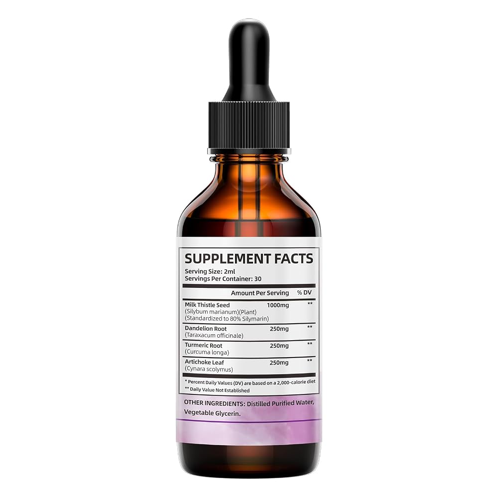 MEENCCD Milk Thistle Liquid Drops