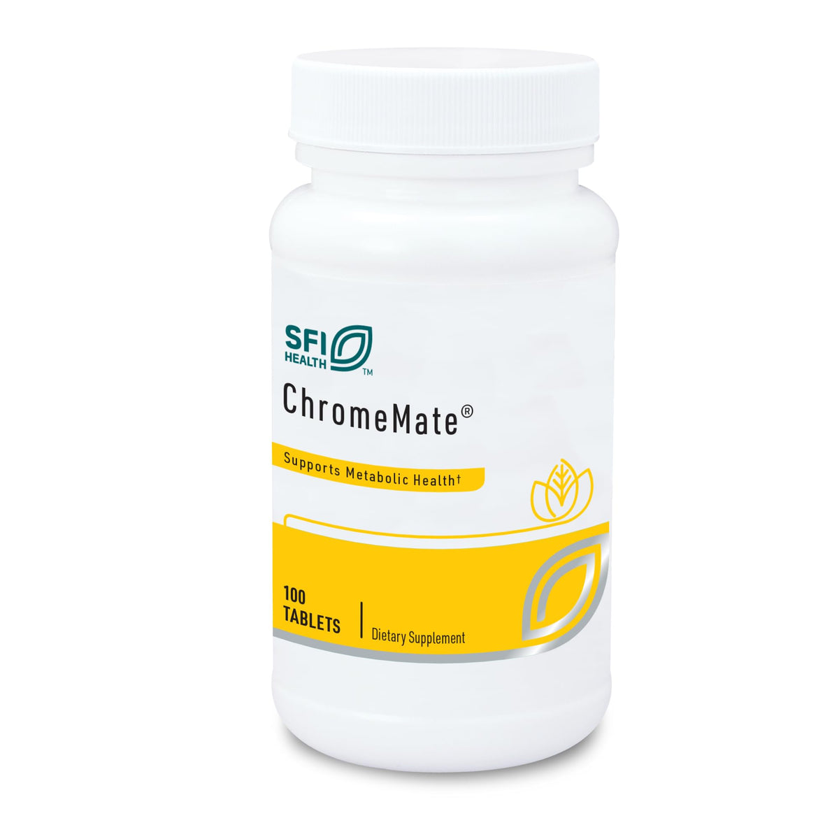 SFI Health Klaire Labs Chromemate Chromium 200 mcg - 100 Tablets